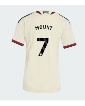 Manchester United Mason Mount #7 Maglia Gara Terza Repliche 2026-27 Donna Maniche Corte Manchester United Mason Mount #7 Maglia Gara Terza Repliche 2026-27 Donna Maniche Corte
